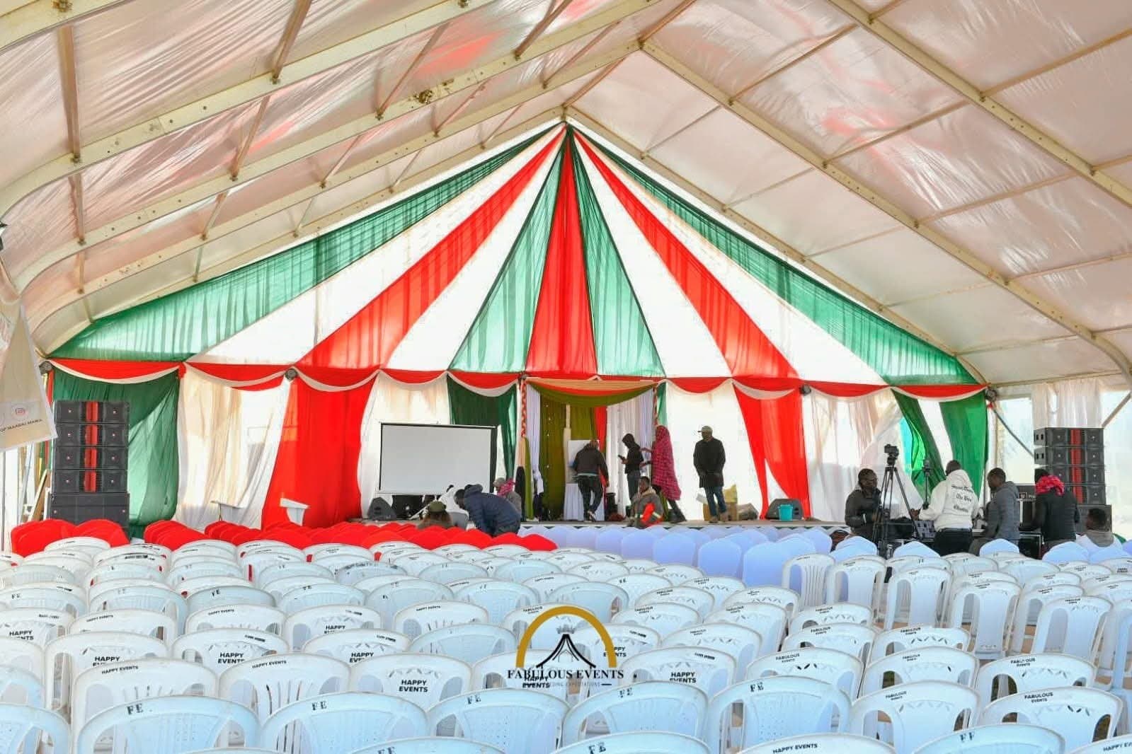 Themed backdrop